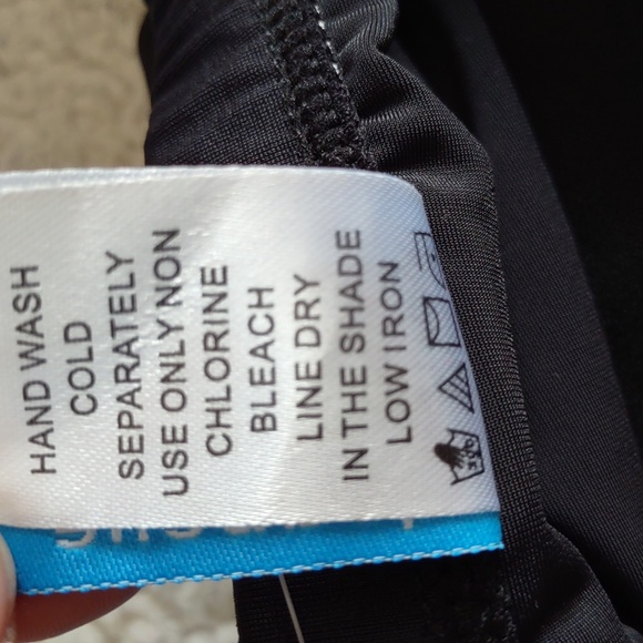 NWT Aquabelle Swimsuits For All Size 26 Black Swim Skirt Bottom - Picture 8 of 14